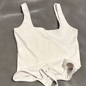Abercrombie & Fitch Soft White Bodysuit
